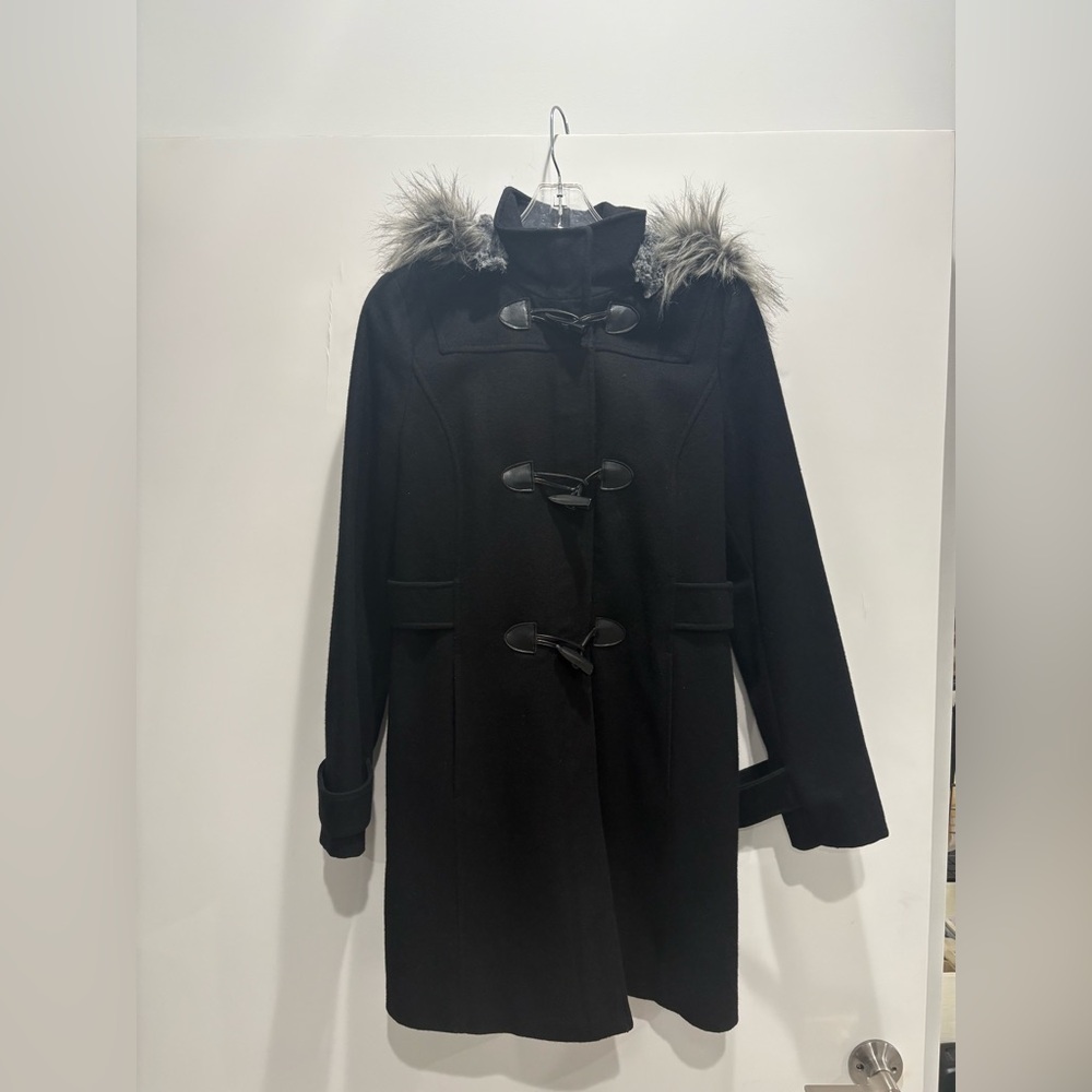 NAUTICA WOOL COAT mid lenght size small